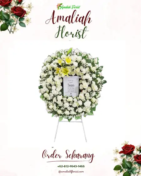 Krans Bunga Duka Mergawati