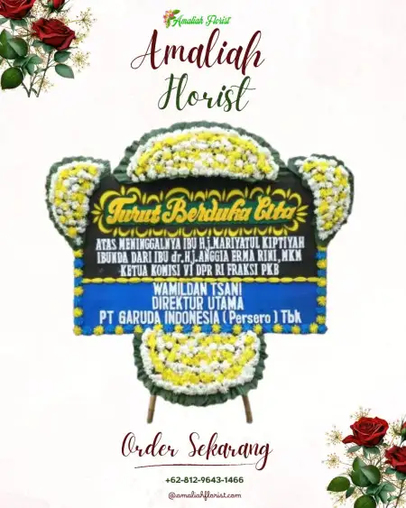 Papan Bunga Duka Mergawati